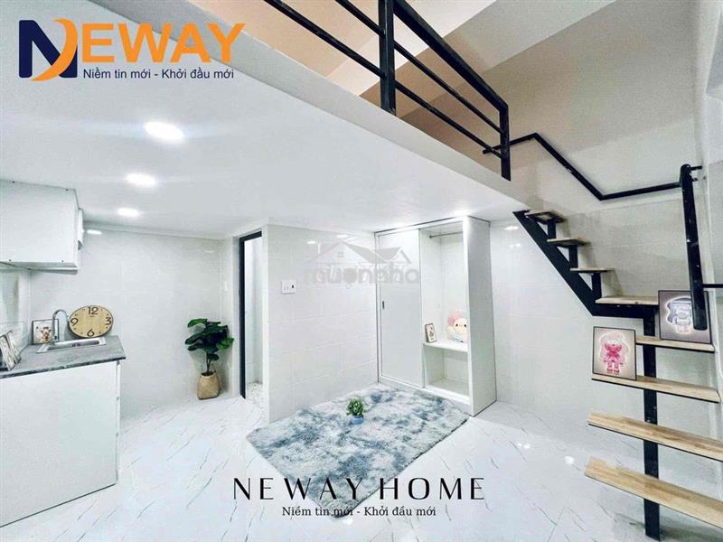 Cho thuê phòng đầy đủ nội thất - cách aeon 300m - thang máy - bảo vệ