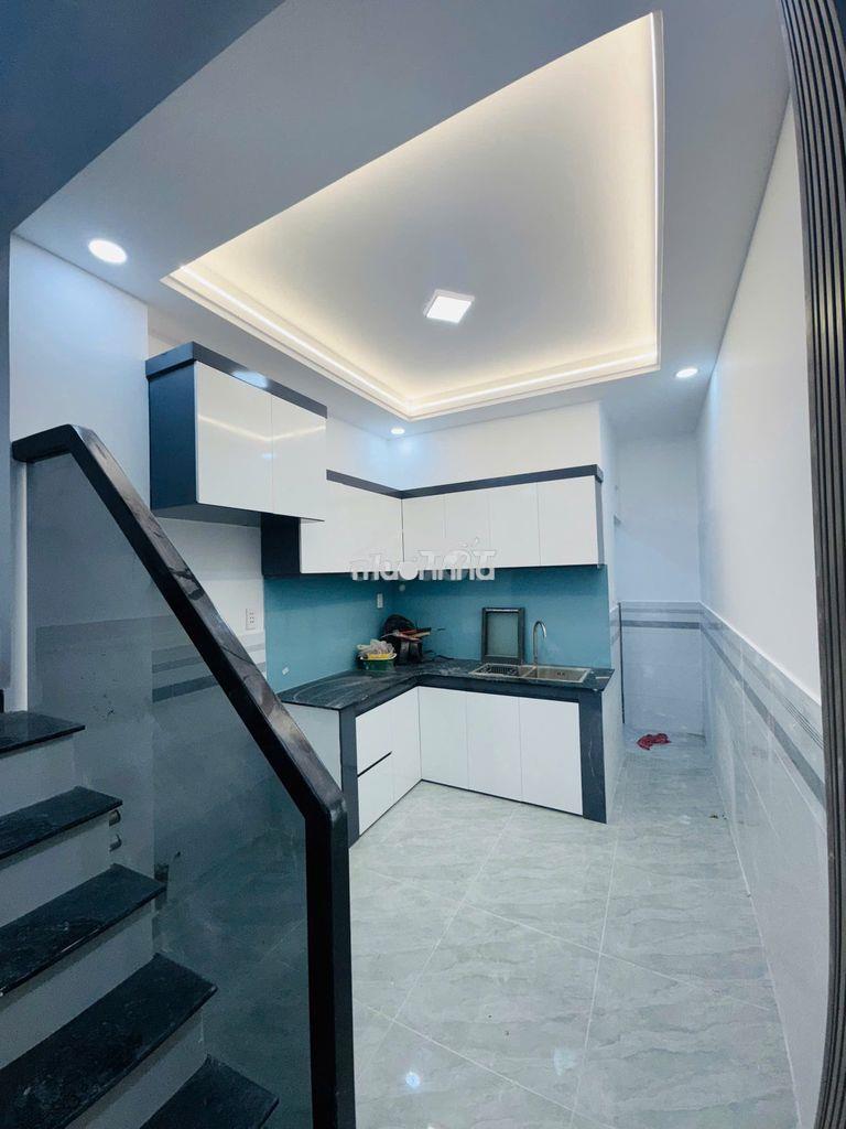 Nhà 1 xẹt ngay siêu thị mega lê văn khương q12 3,5x12 1ty860 tl mạnh - 4