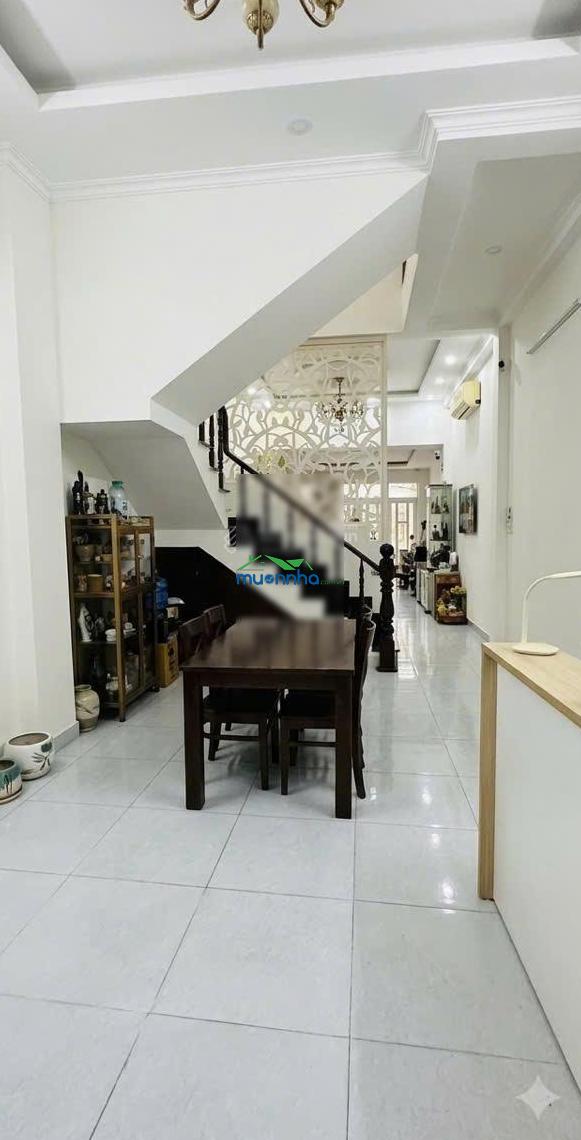 Bán nhà 2 tầng 85m2 5tỷ sân đậu oto 4pn p. phú hữu, quận 9 đường xe tải thông sổ hồng - 2