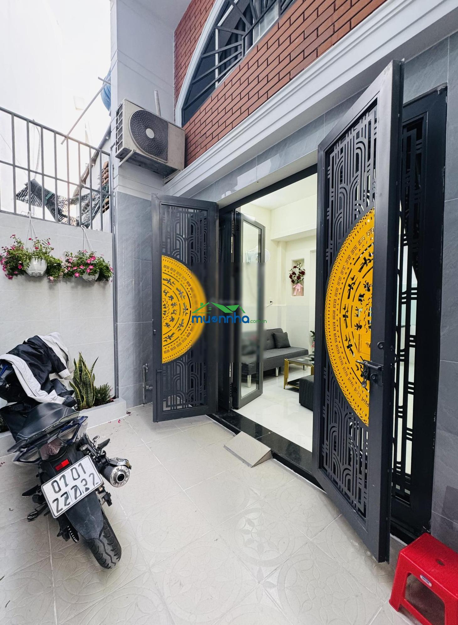Hàng hiếm, oto tới nhà, 3 tầng (4.5 x 7m) (4pn) có sân thượng - rất gần mặt tiền phan văn trị - 3