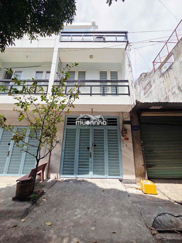 Nhà cho thuê nguyên căn hẻm 8m, 3 tầng, 3pn - 2