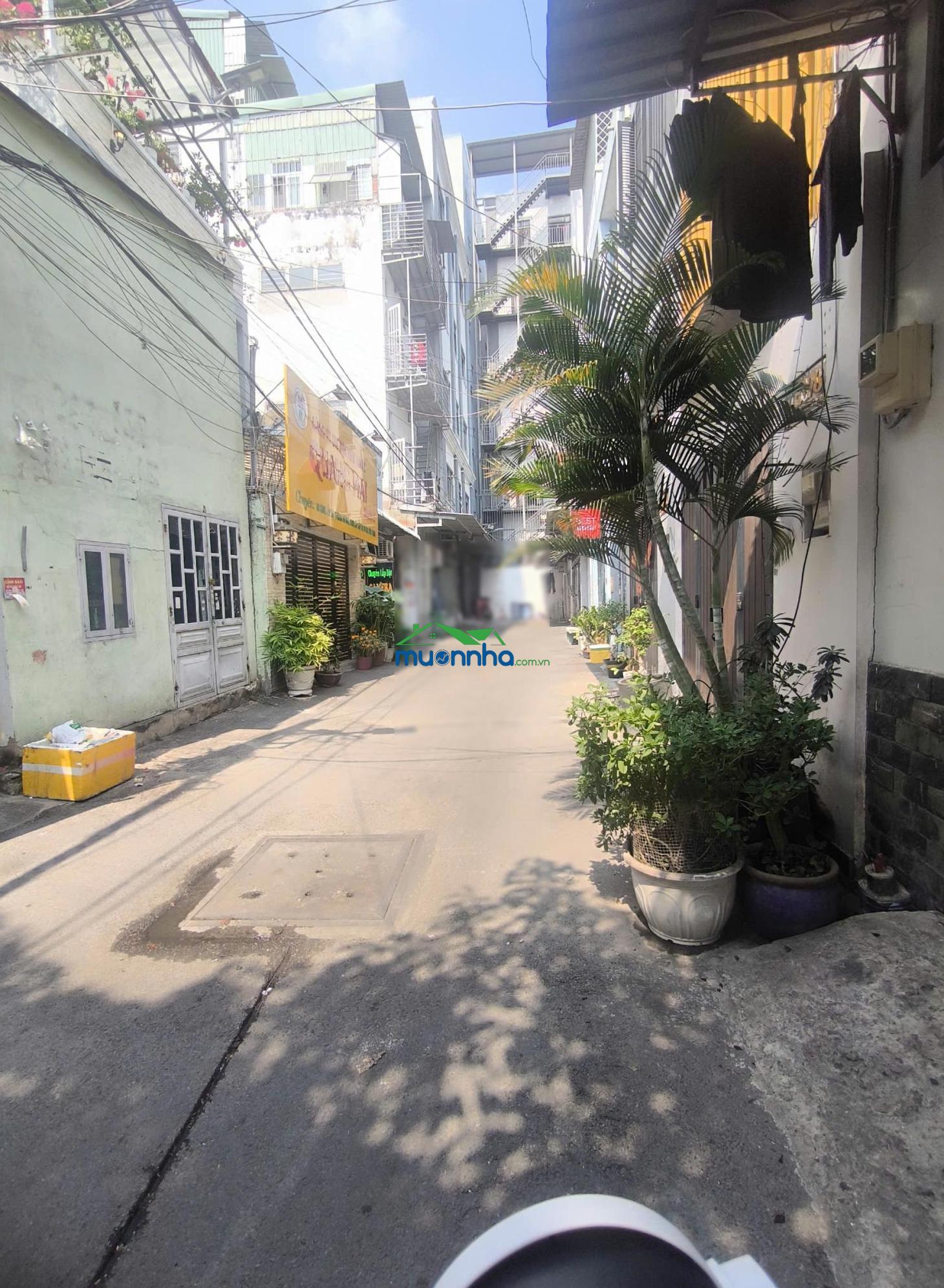 Nhà 4 tầng hxh né dt: 4.2x15m đường phạm văn chiêu gần cv làng hoa, chợ thạch đà giá: 7.2ty tl - 2