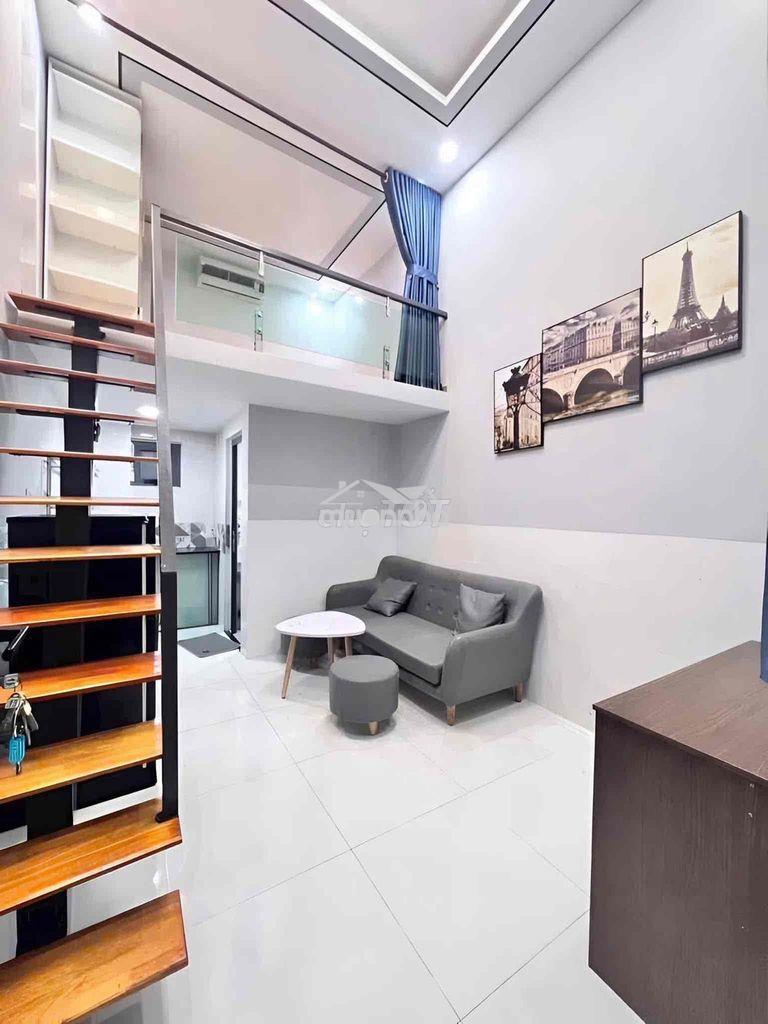 Cho thuê căn hộ mới xây full nội thất - 3
