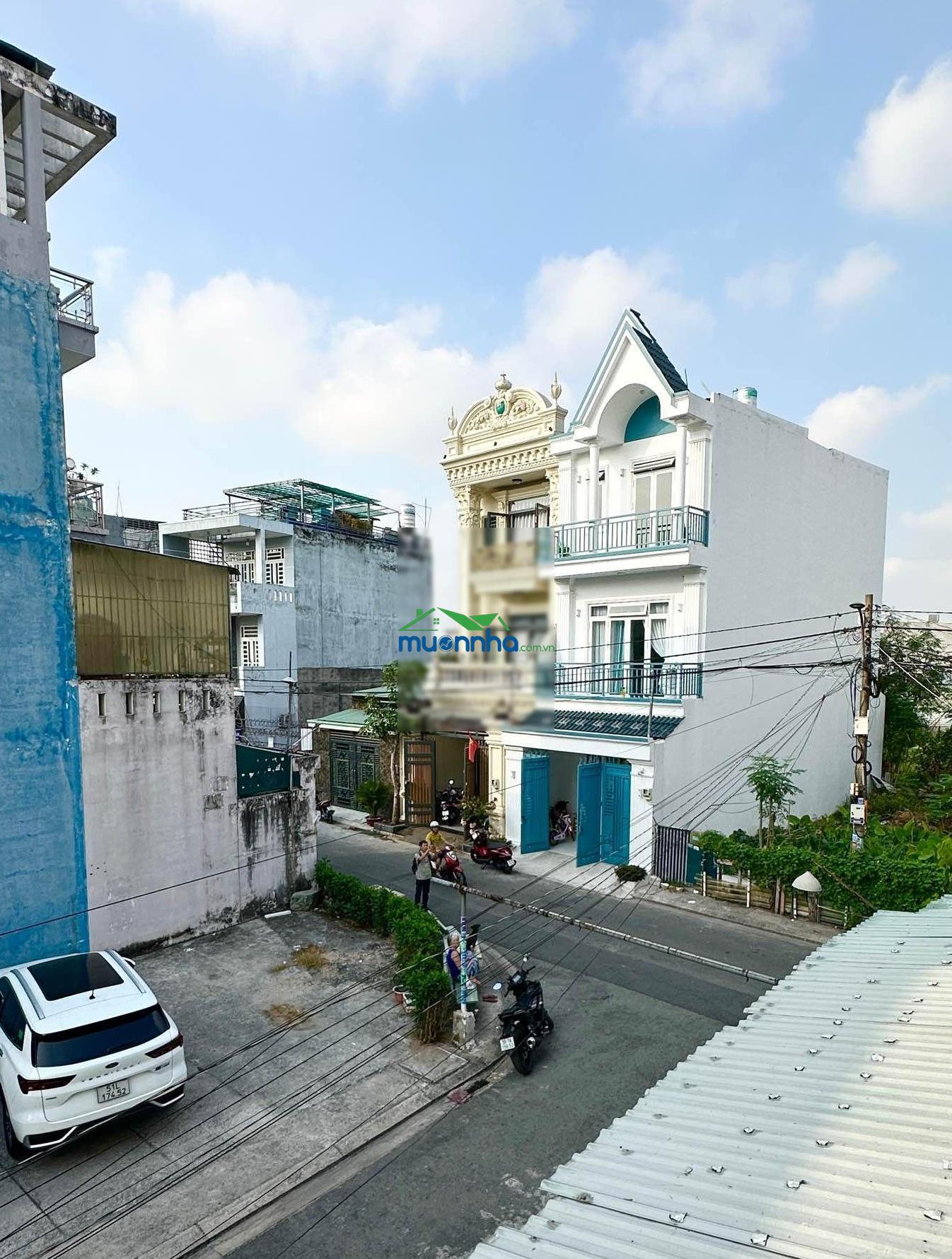 6,5 tỷ nhà 4 tầng đường 7m. góc 2 mặt tiền xã bà điểm - 2