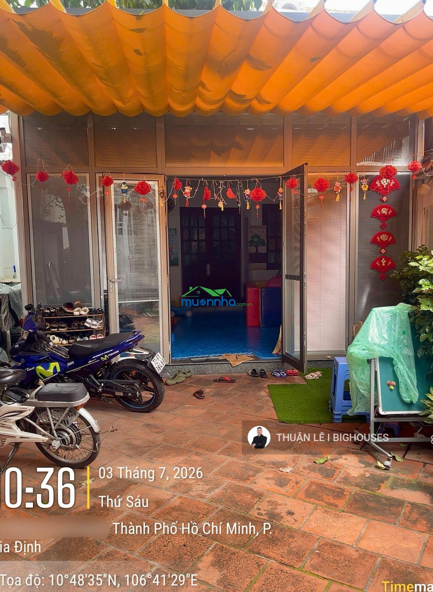 Cực hiếm (7,5mx25m) chỉ ~100tr/m2, hxh 8m khu hoàng hoa thám & nguyễn văn đậu, phường 7, bình thạnh