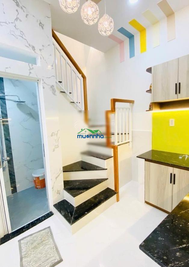 Nhà mới đẹp 37m2 2t2pn tặng full nội thất shr không qh
