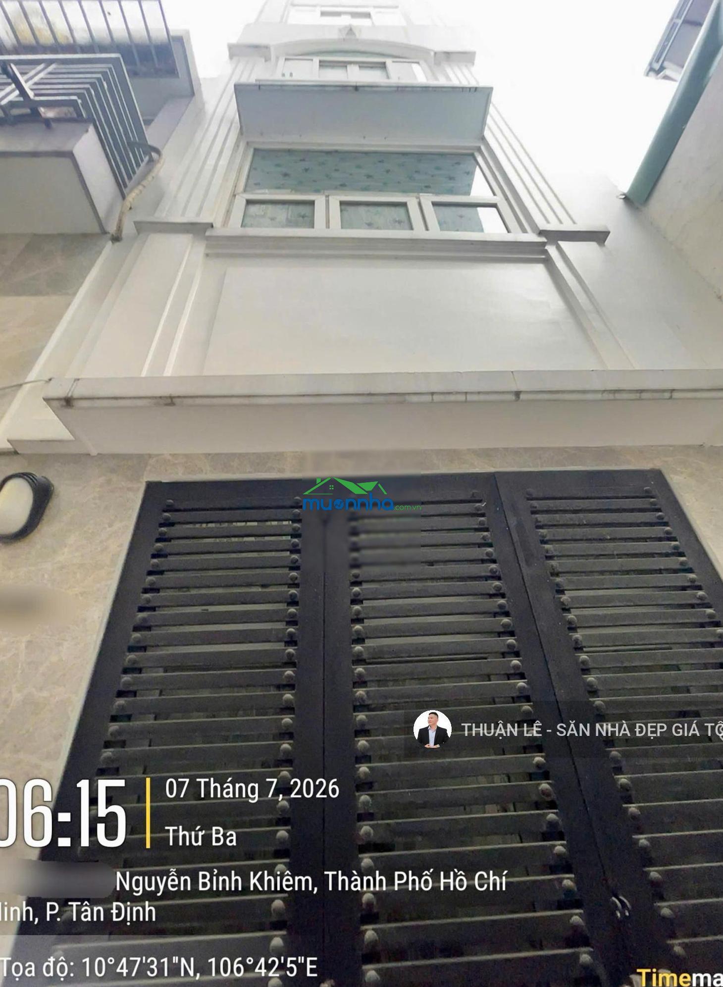 Cần bán nhà hẻm 26 nguyễn bỉnh khiêm, quận 1, 4 tầng mới, đẹp + 4 pn full nội thất. 8tỷ hạ về 6,9tỷ