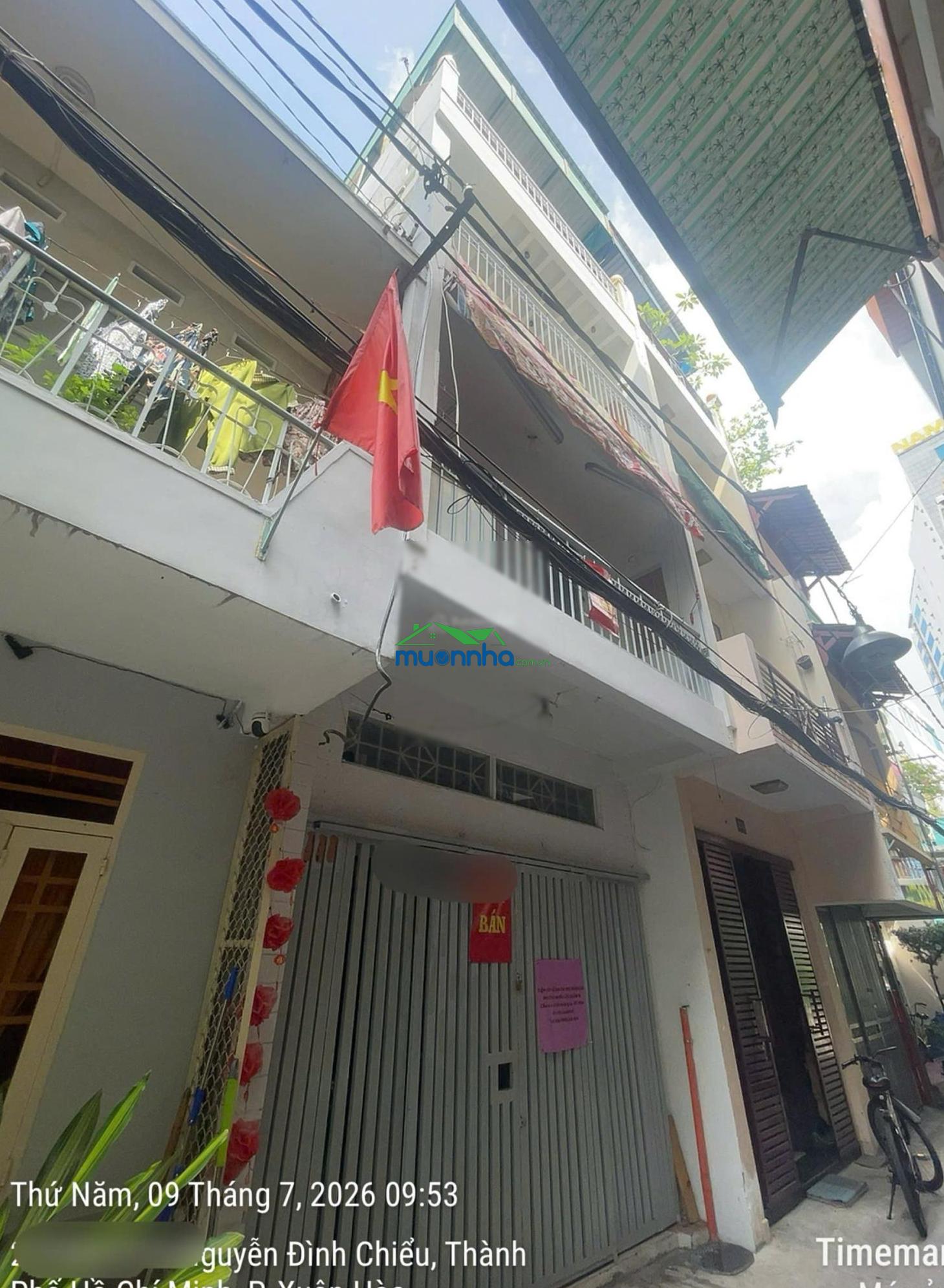 Quá rẻ! nhà nguyễn đình chiểu, quận 3. hẻm qh 5m - 4 tầng (nở hậu). phù hợp ở. chỉ 8,3 tỷ