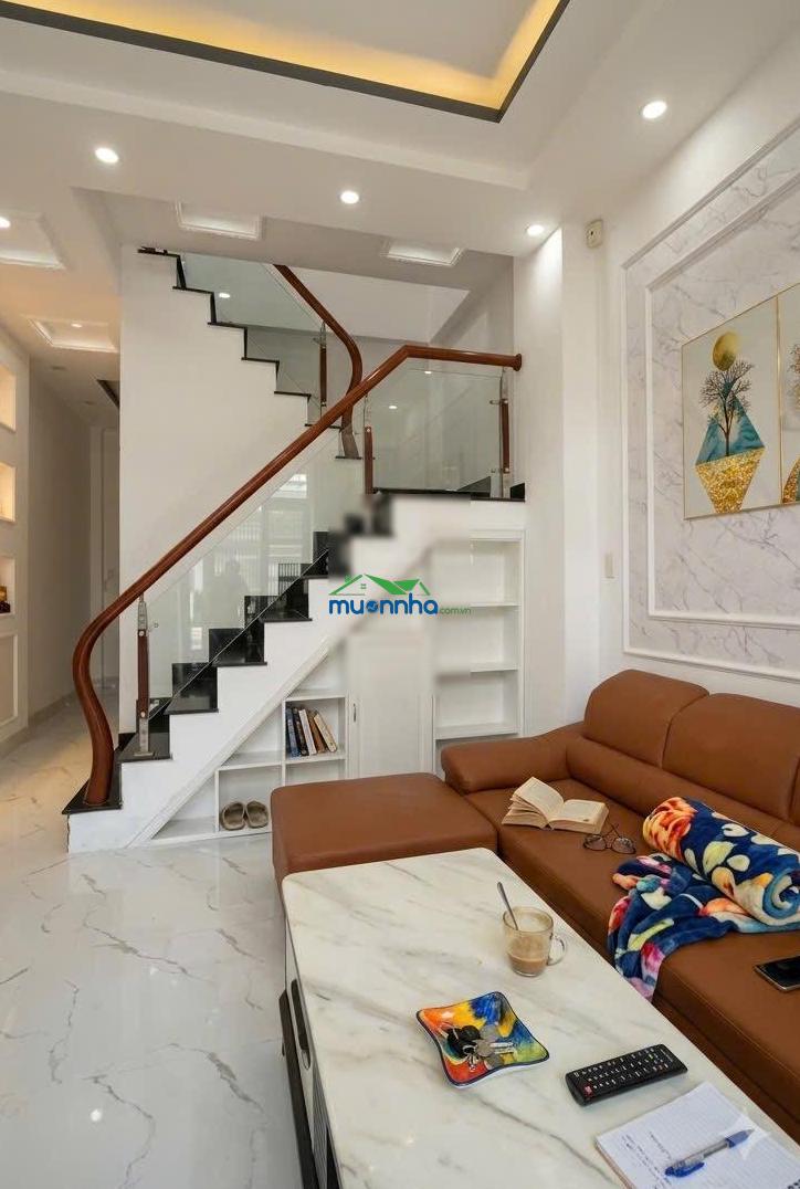 Khánh hội, quận 4 | 65m2 (3.9mx17m) | trệt + 2 lầu, 4pn - 4wc | sổ hồng riêng, hoàn công đầy đủ - 2