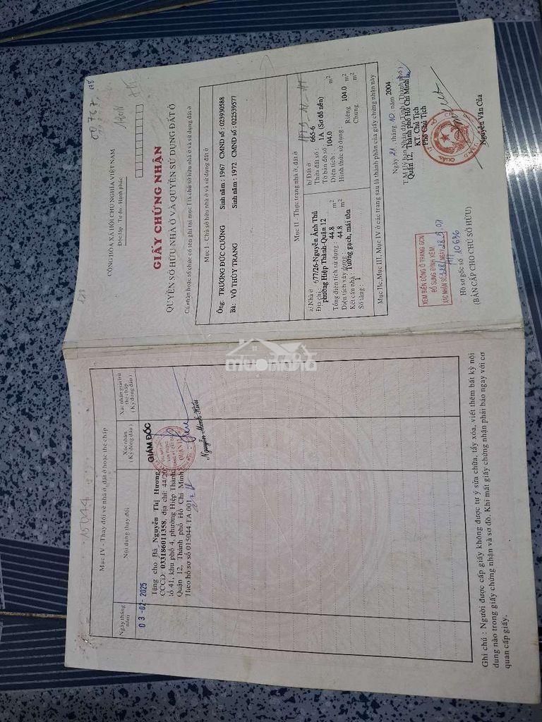 Bán dãy 7 phòng trọ 