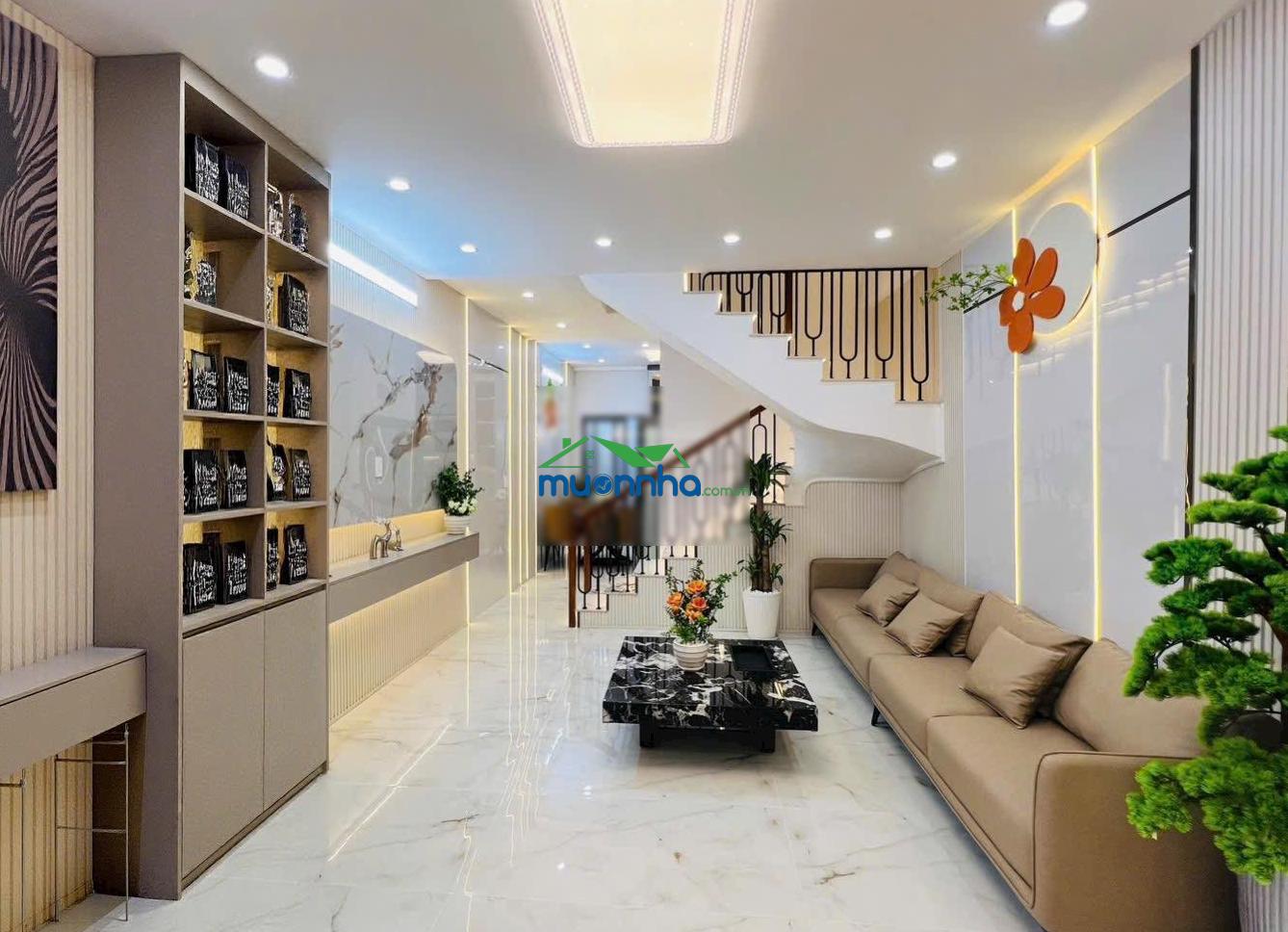 Bán nhà đẹp hẻm 1716 huỳnh tấn phát chỉ cách xe hơi 10m giá 4,79 tỷ sổ hồng riêng - 2