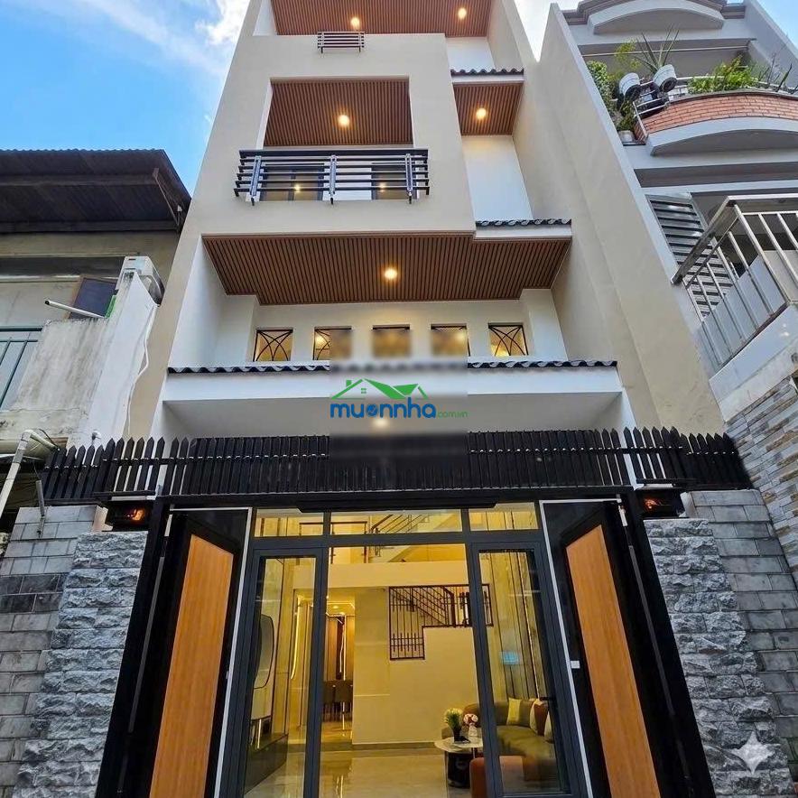 Quận 8 bán nhà xây mới 4 tầng btct 58m2 âu dương lân ,p.chánh hưng 8ty3 - 4