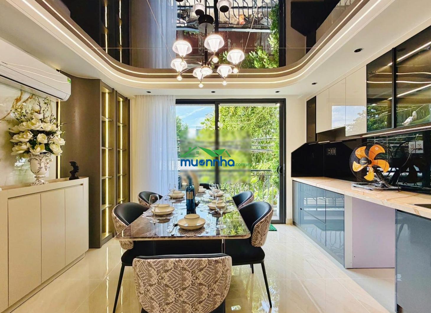 Giảm thêm 200tr bán nhà diên hồng, bình thạnh - giá chốt 3 tỷ 850 / 75m2. hẻm 6m xe hơi. sổ riêng