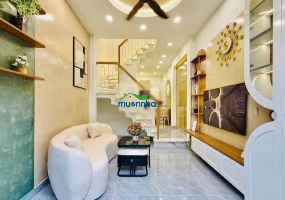 Siêu phẩm mini house căn góc 2 mặt hẻm hẻm xe hơi thông đối diện emart phan huy ích- giá 3.99 tỷ - 3