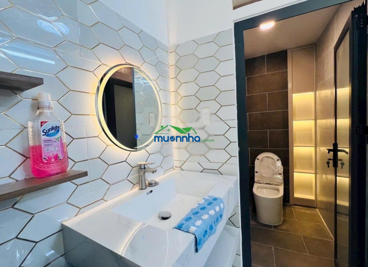 6.69 tỷ nhà xây mới full nội thất. chỉ xách va ly vào ở - có phòng ngủ dưới trệt - 4