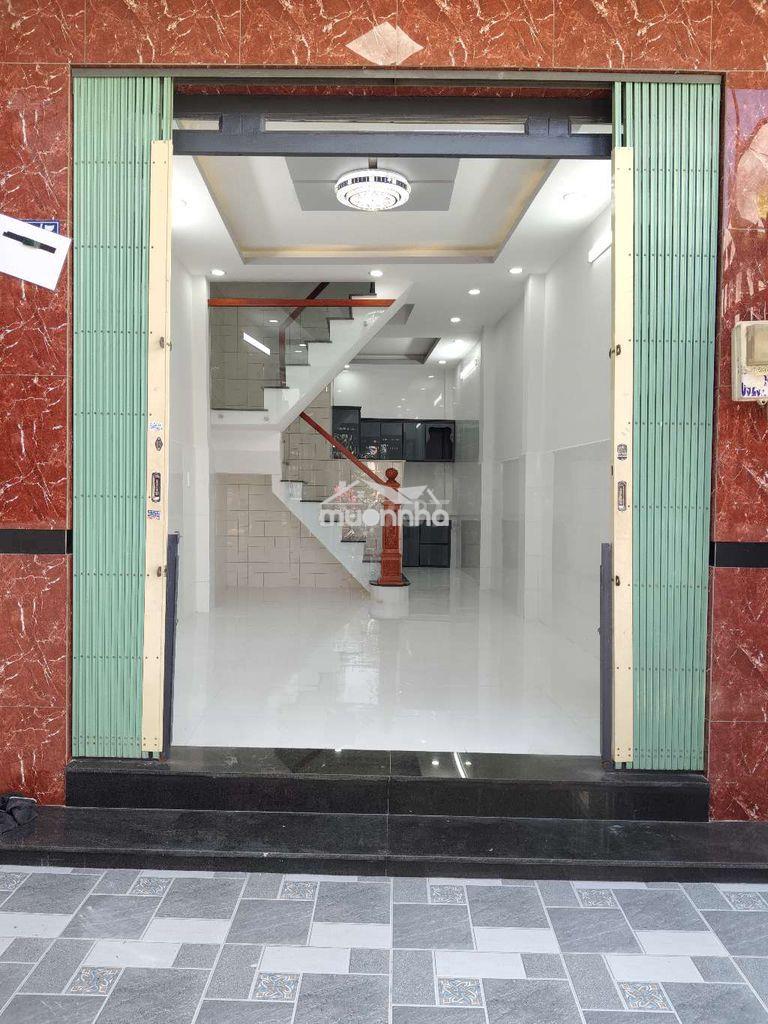 3,4m x 12,5m trệt, 2 lầu. nhà mới đẹp đường rạch cát, p15 - q8, hẻm 3m - 3