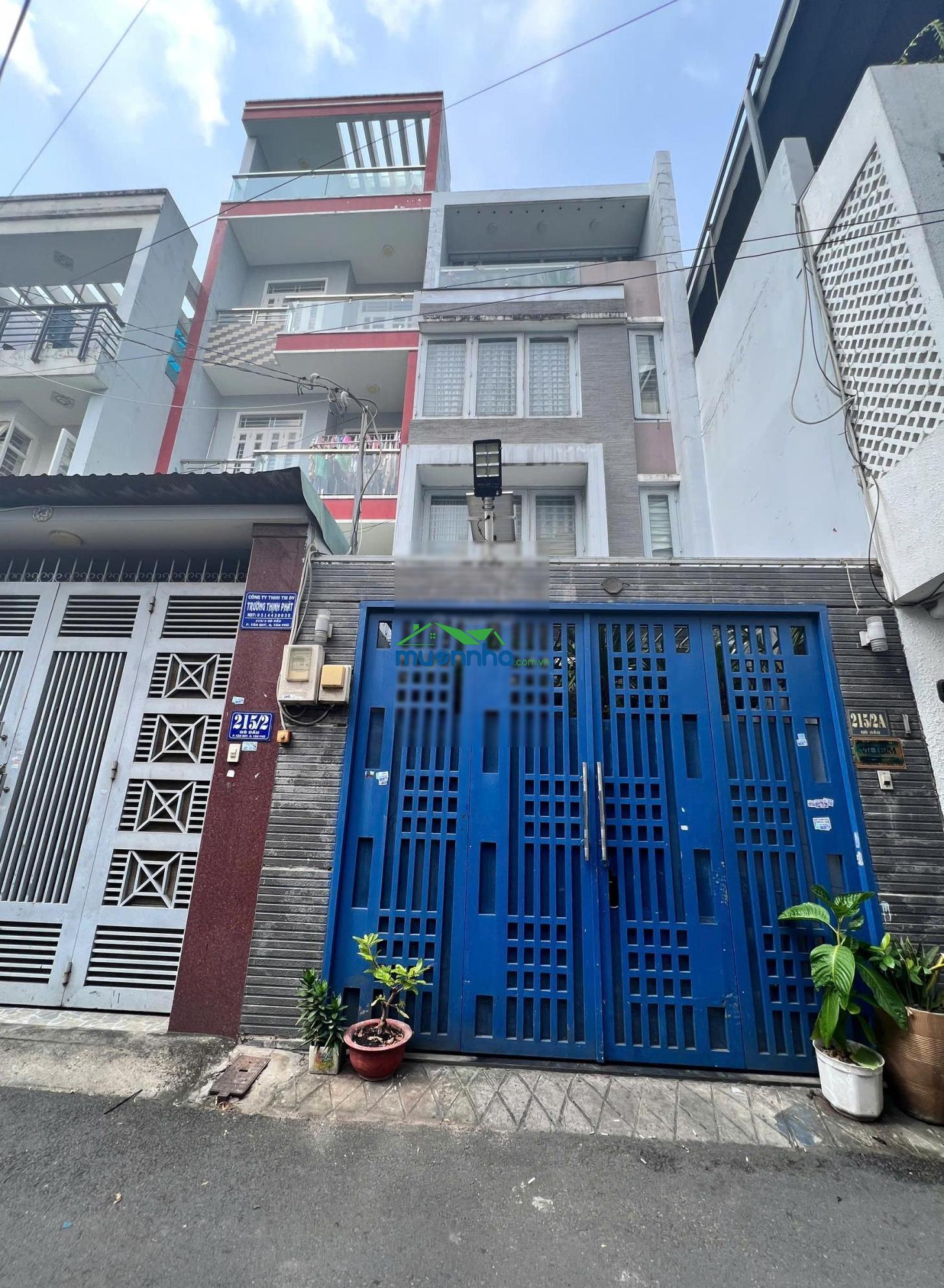 Bán nhà mặt tiền hẻm gò dầu - diện tích khủng 90m - 2 lầu sân thượng - giá chỉ 9.5 tỷ
