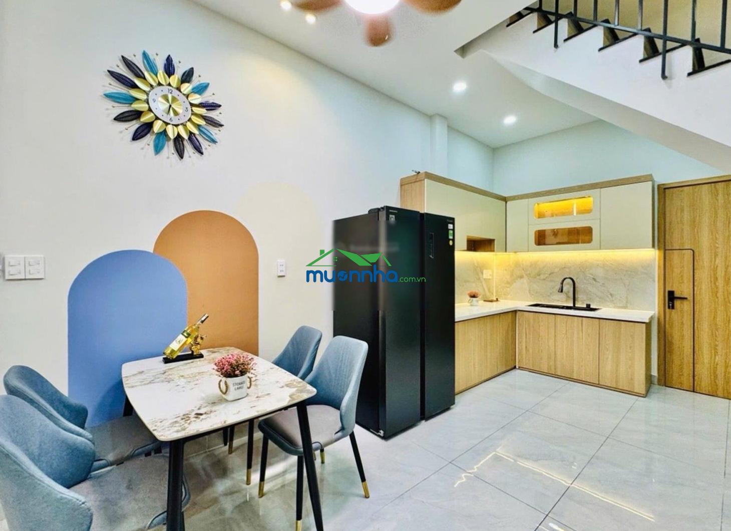 Hẻm 5m xe hơi đỗ cửa - nhà 3 tầng 4pn, 48m2 - full nội thất luxury - chợ bà chiểu, p.24, bình thạnh - 2