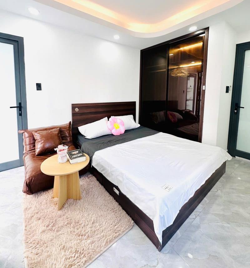 Cho thuê căn hộ ban công thoáng,trung tâm bình thạnh - 4