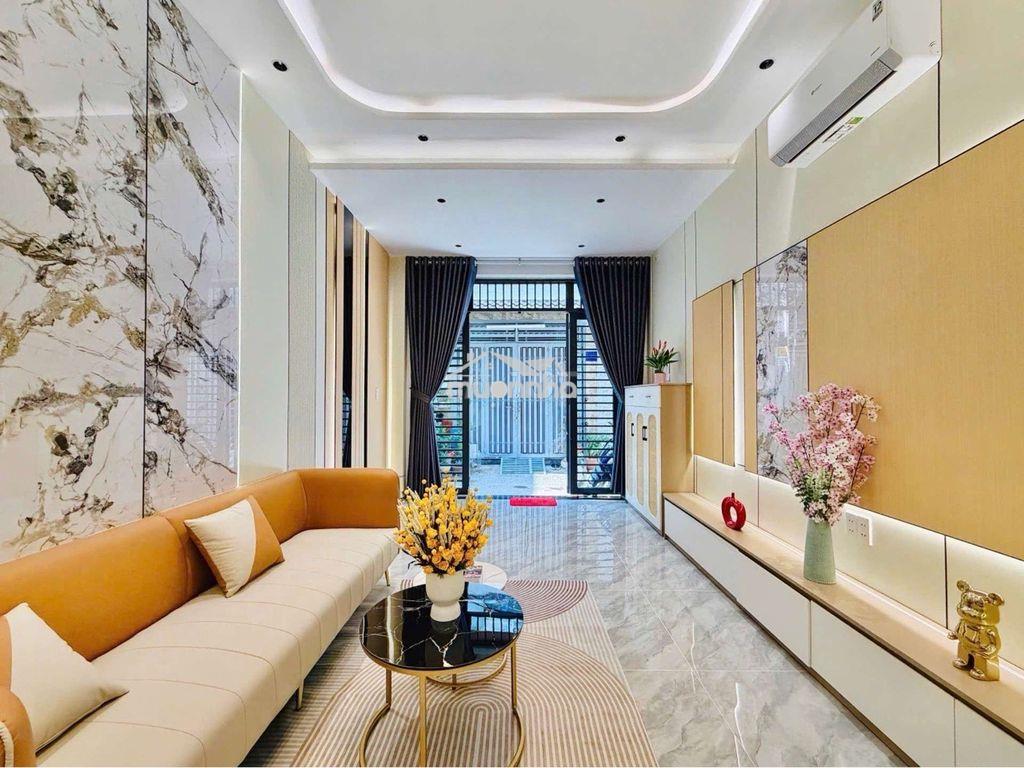 Nhà đẹp nở hậu 2 tầng gần lotte mart - 47m² hxh - 3pn - nhỉnh 5 tỷ  - 2