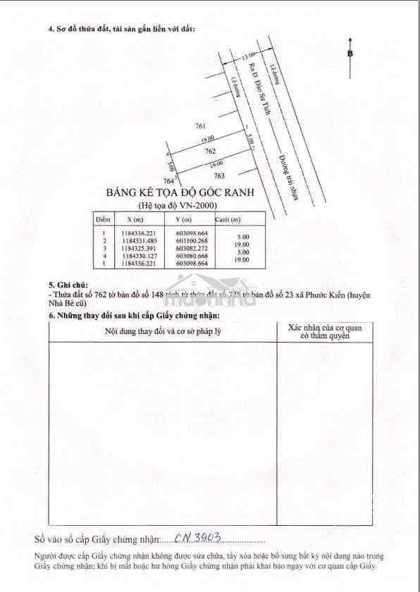 Bán nhanh lô đất dự án đào sư tích, phước kiển, nhà bè