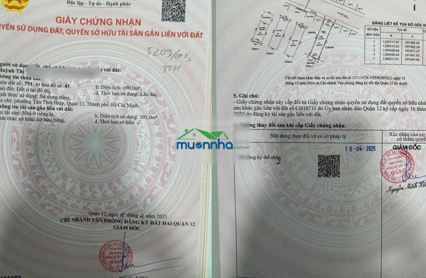 Cần sang nhượng lại chdv 4 tầng 8 phòng vừa ở và có dòng tiền ổn định phường tân thới hiệp q12 - 2