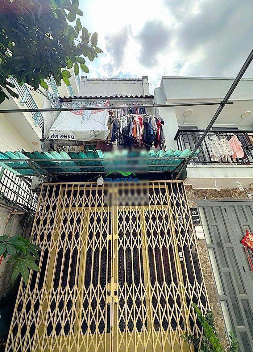 Nhà hẻm thông lê quang định, phường bình thạnh, tp.hcm;3x12m; 1 trệt 1 lầu +sân thượng. giá 4,1 tỷ - 2