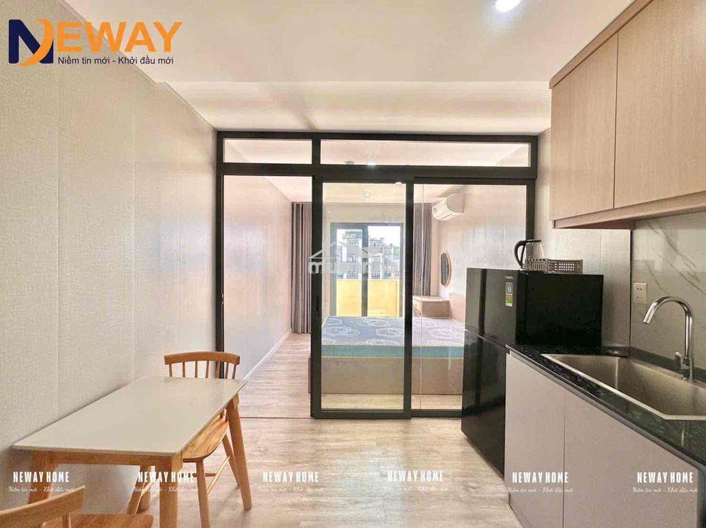 Cho thuê căn hộ 1pn ban công full nt ở tân phú - 4