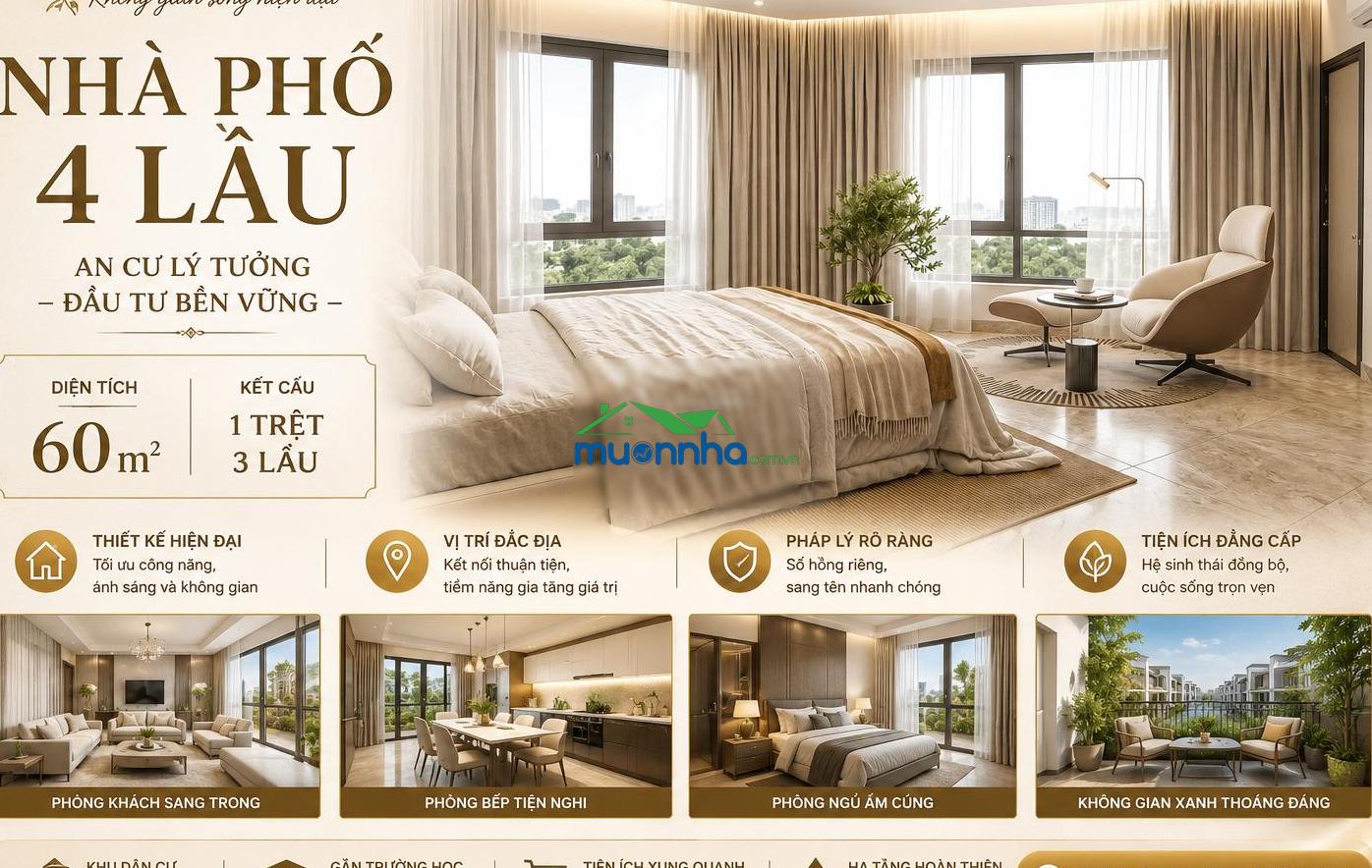 Nhà phố 4 tầng 60m2 - sát bên little hồng kong, thành phố ko ngủ - 4