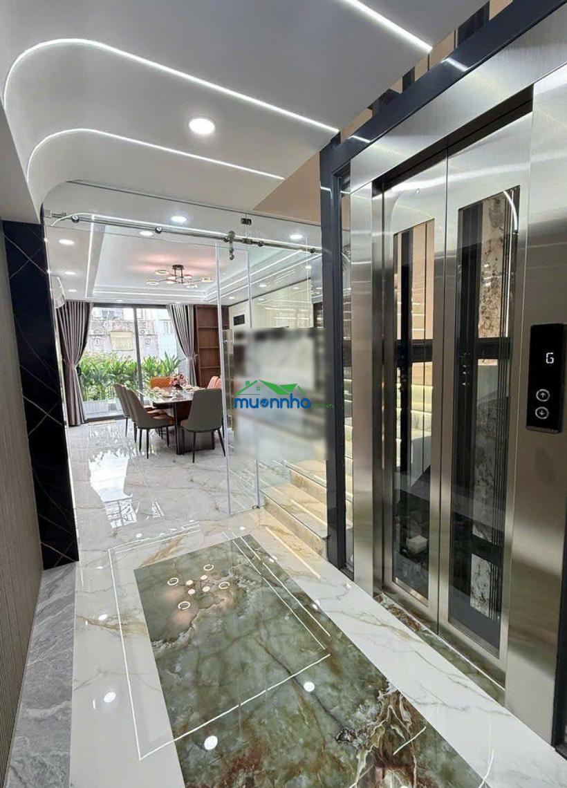 Nhà 5 tầng thang máy đường thạnh lộc 37 phường thạnh lộc q12, dt 80m hẻm ô tô giá 8,3 tỷ - 2