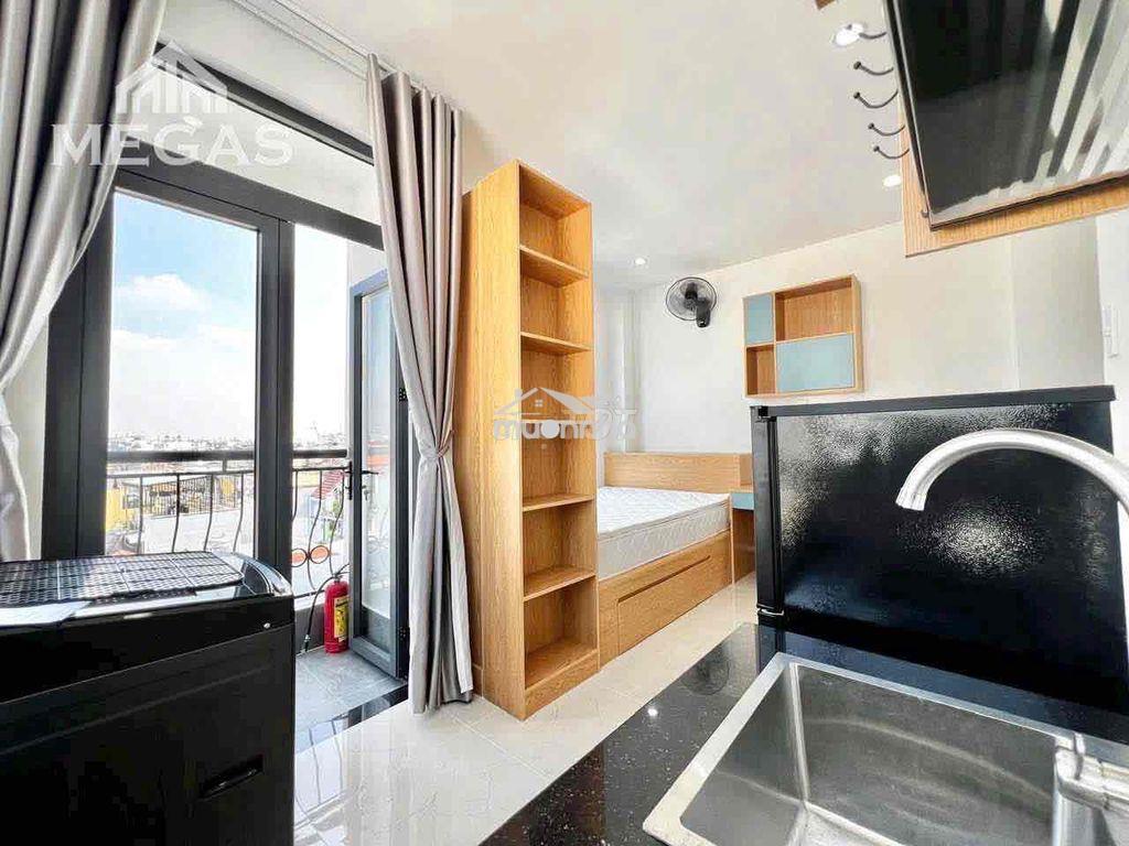 Căn hộ ban công cửa sổ full nội thất ngay chợ thạch đà - 3