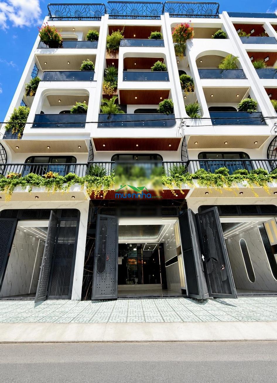Nhà có thang máy 1 sẹc thạnh xuân 25, bên ubp, dt: 4x17m, lửng, 3 lầu, 4pn, p.thờ, s.thượng. - 4