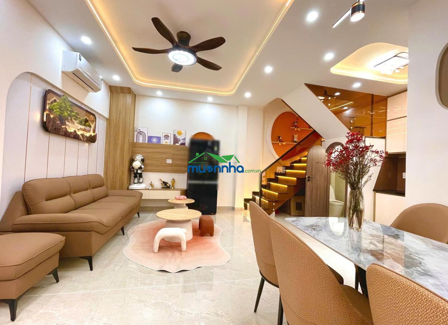 Nhà hxh phan văn trị - mai xuân thưởng, 4 lầu, 6 tỷ 9 - 2
