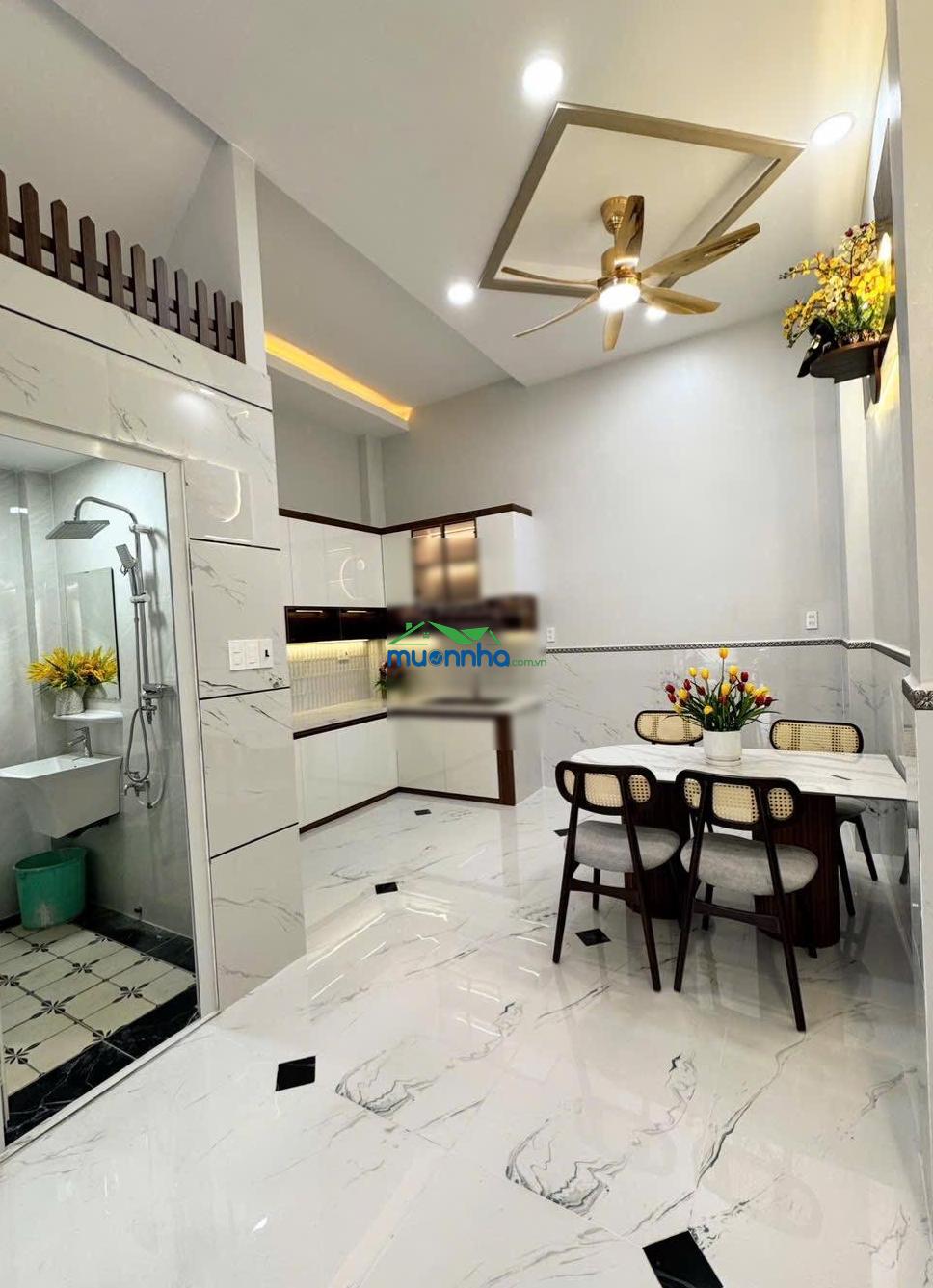 Bán gấp nhà mới đẹp mai xuân thưởng - trung tâm quận 6 - dt 4,5x12m, 4 tầng. - 2