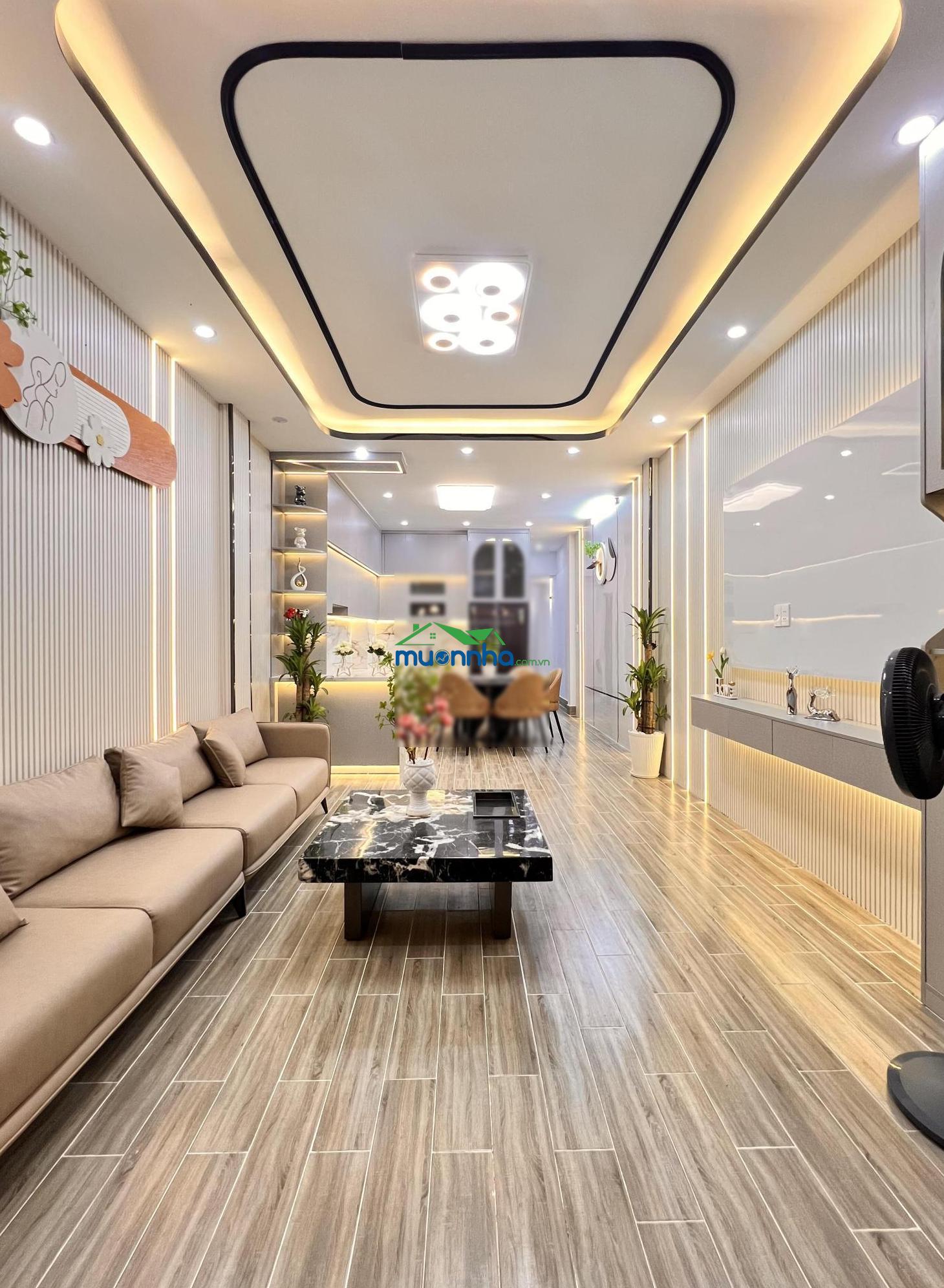 Bán nhà, đường huỳnh tấn phát 108m2, nhà 1 tầng, 3pn, hẻm xe hơi cách nhà 5m, 4m x 27m, 4,59 tỷ - 4