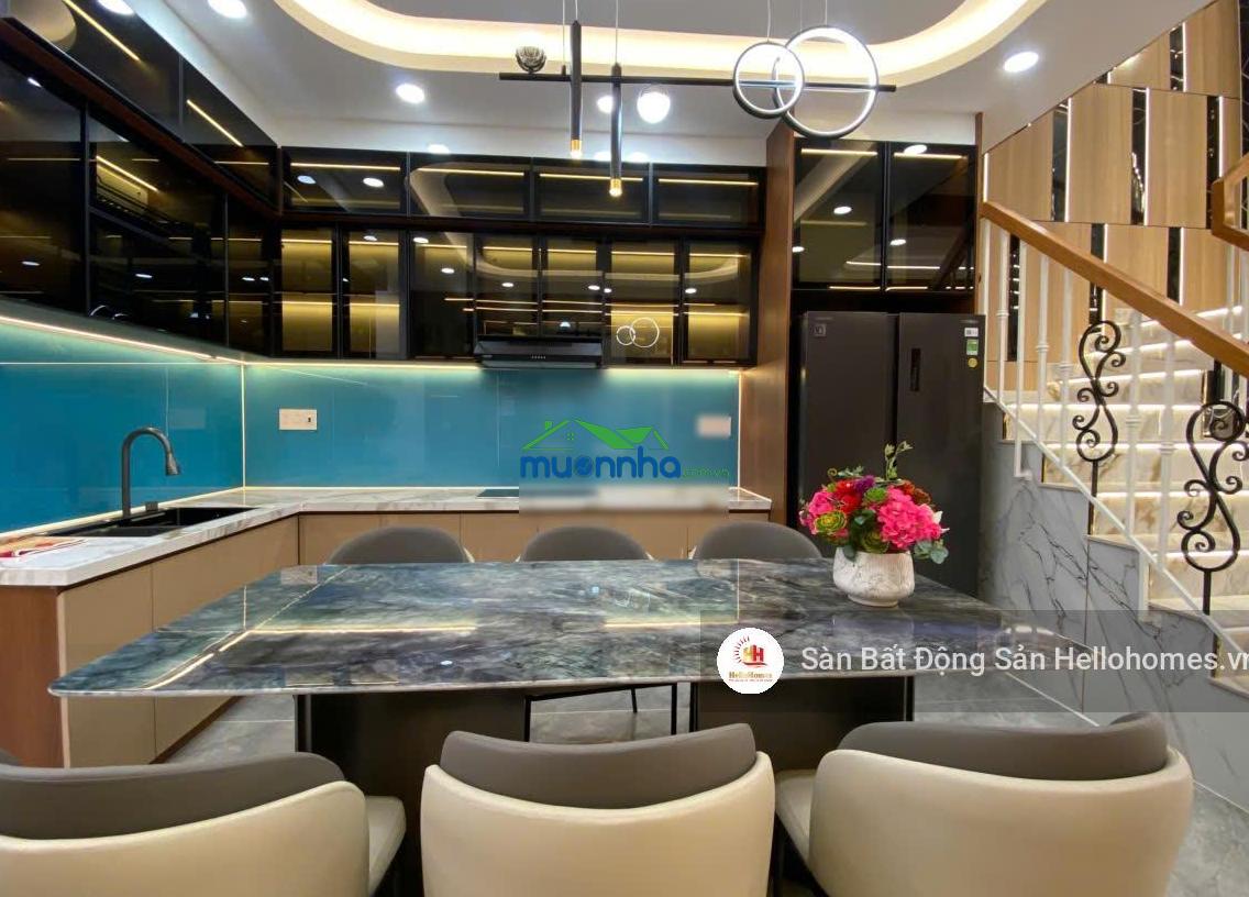 Nhà phố đúc 5 tầng full nội thất - hẻm 5m đường phan văn hớn - tân thới nhất - quận 12, giá 7,5 tỷ