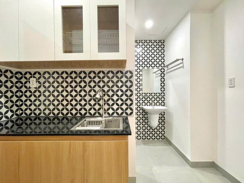 Cho thuê căn hộ 1 phòng ngủ ban công xô viết nghệ tĩnh  thang máy, gần đh ngoại thương, hutech & uef gần hàng xanh quận bình thạnh - 4
