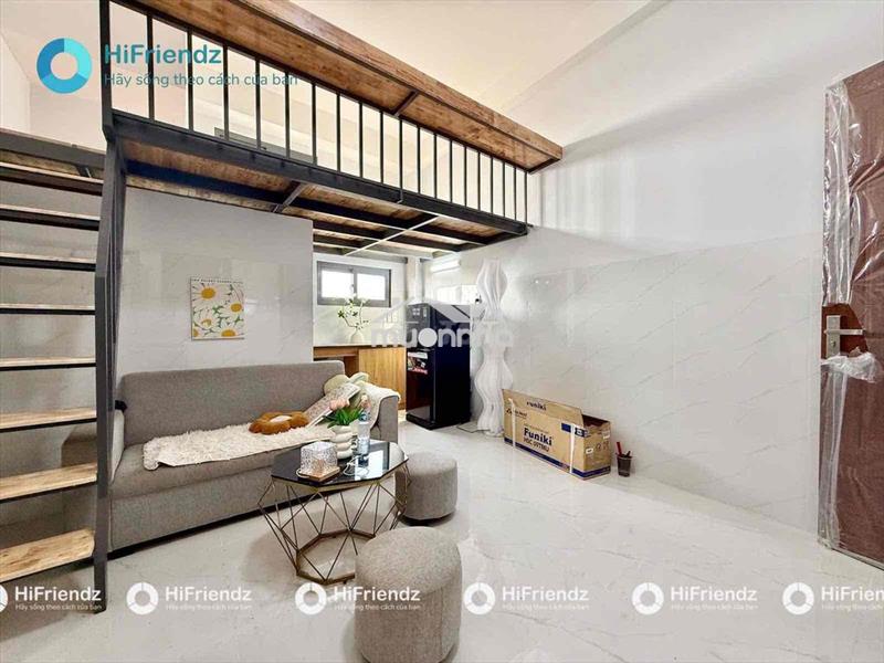 Cho thuê phòng có gác full nội thất gần đại học nguyễn tất thành q12