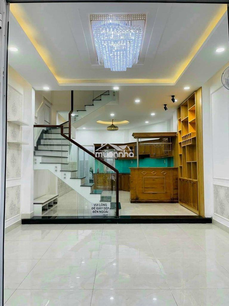 Bán nhà mt đường, 4x15m, 2 lầu, sân thượng, shr, giá 5,950 tỷ. qbt - 2