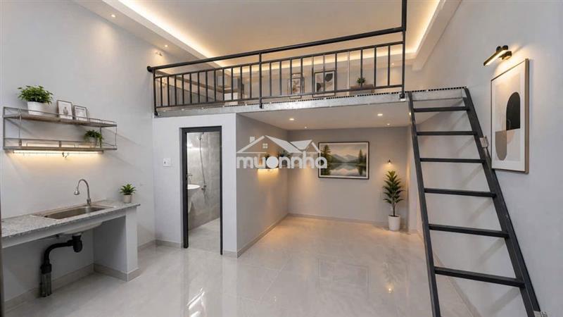 Cho thuê căn hộ dịch vụ 20m2 có gác, và không gác