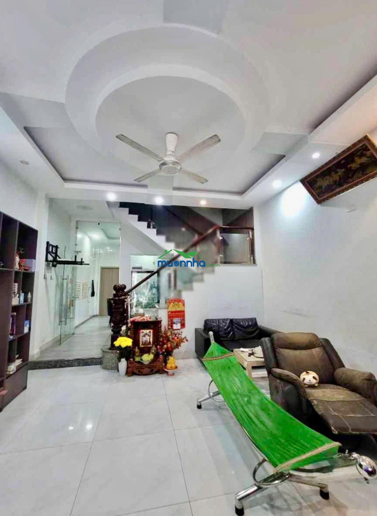 Bán nhà đẹp 2 tầng (4x16), hẻm nhựa 8m, xe hơi vào nhà, hậu giang quận 6 - 2