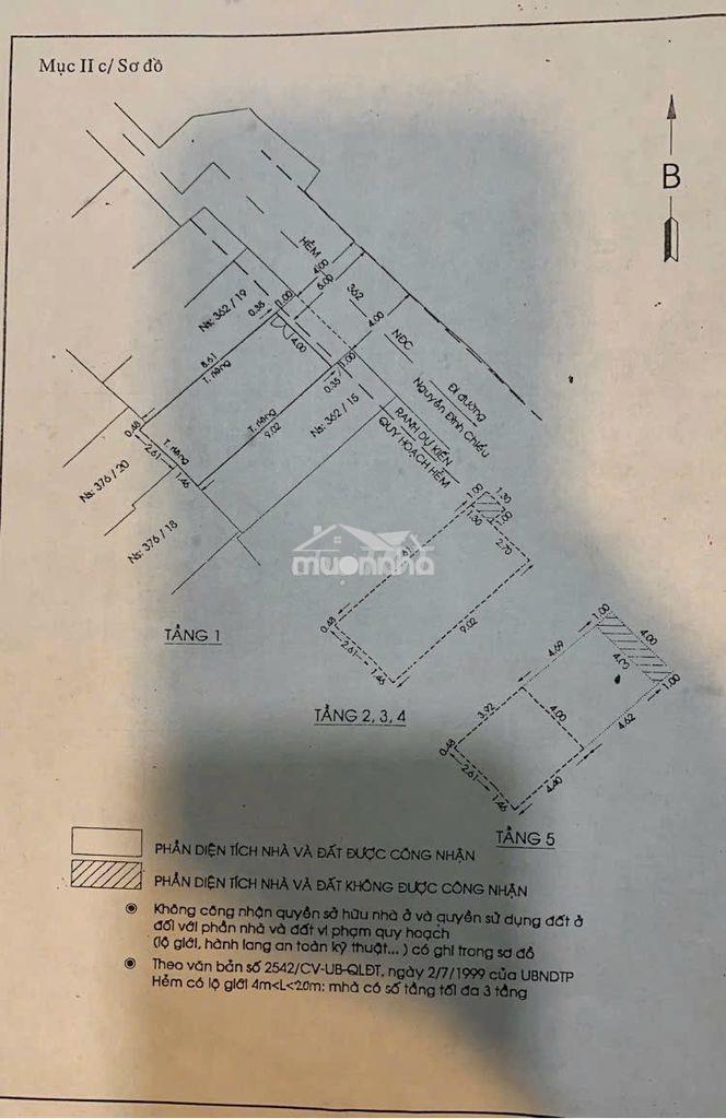 Bán nhà 1 triệt 3 lầu + sân thượng số 362/17 đường nguyễn đình chiểu. - 4