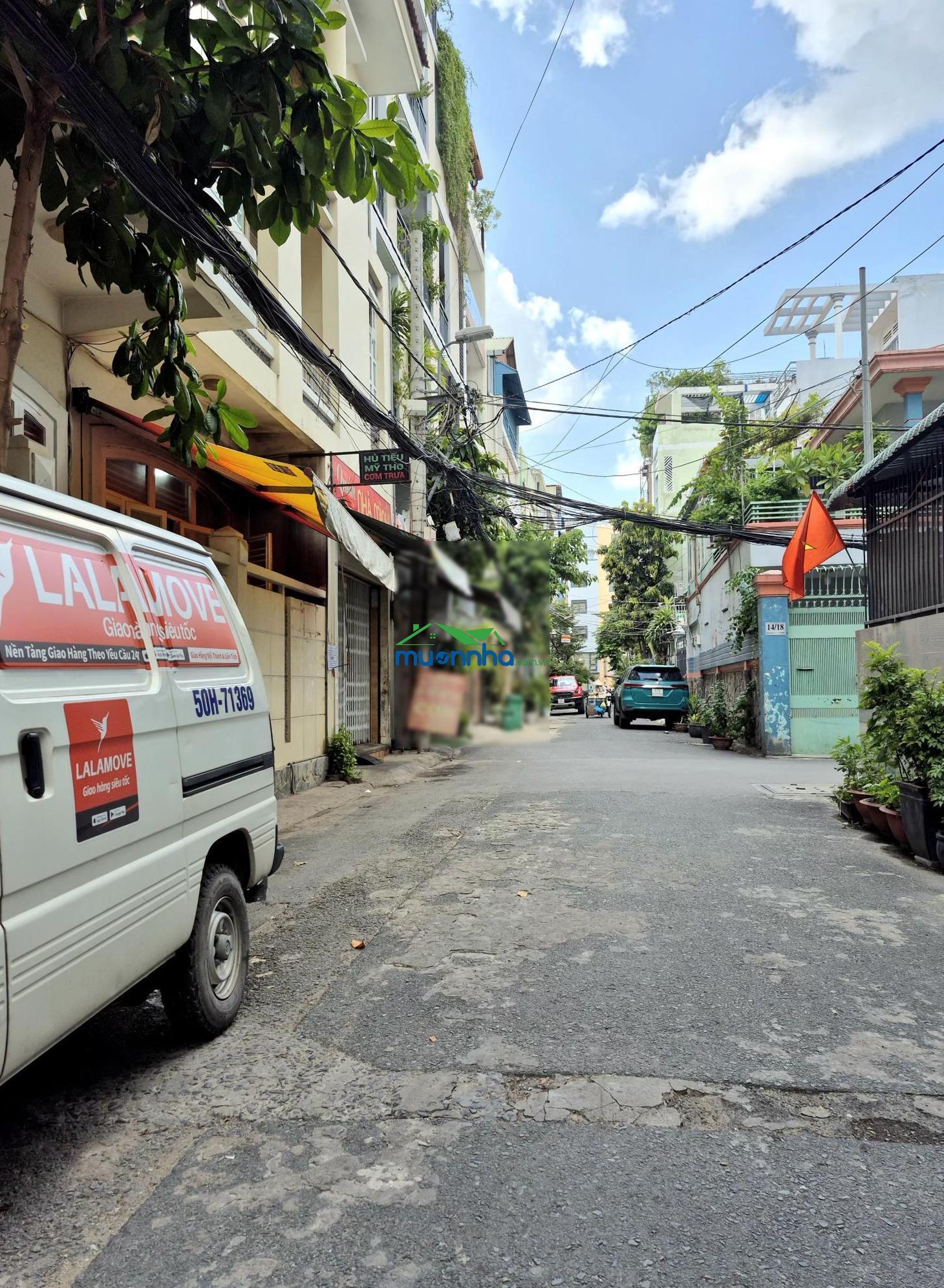Hẻm 6m thông đường hoàng hoa thám, cửa ngõ nhà ga t3 (k200) 76m², cho thuê 11tr/th. - 3