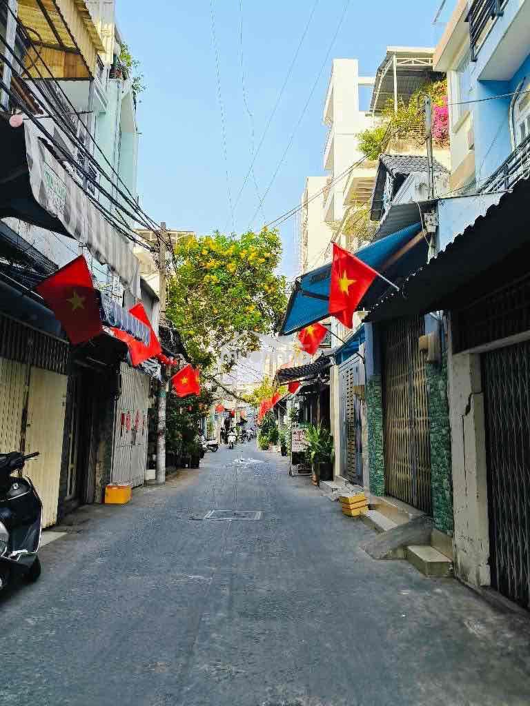 Nhà 100m2 mặt tiền hẻm bông sao p5 q8 - 2