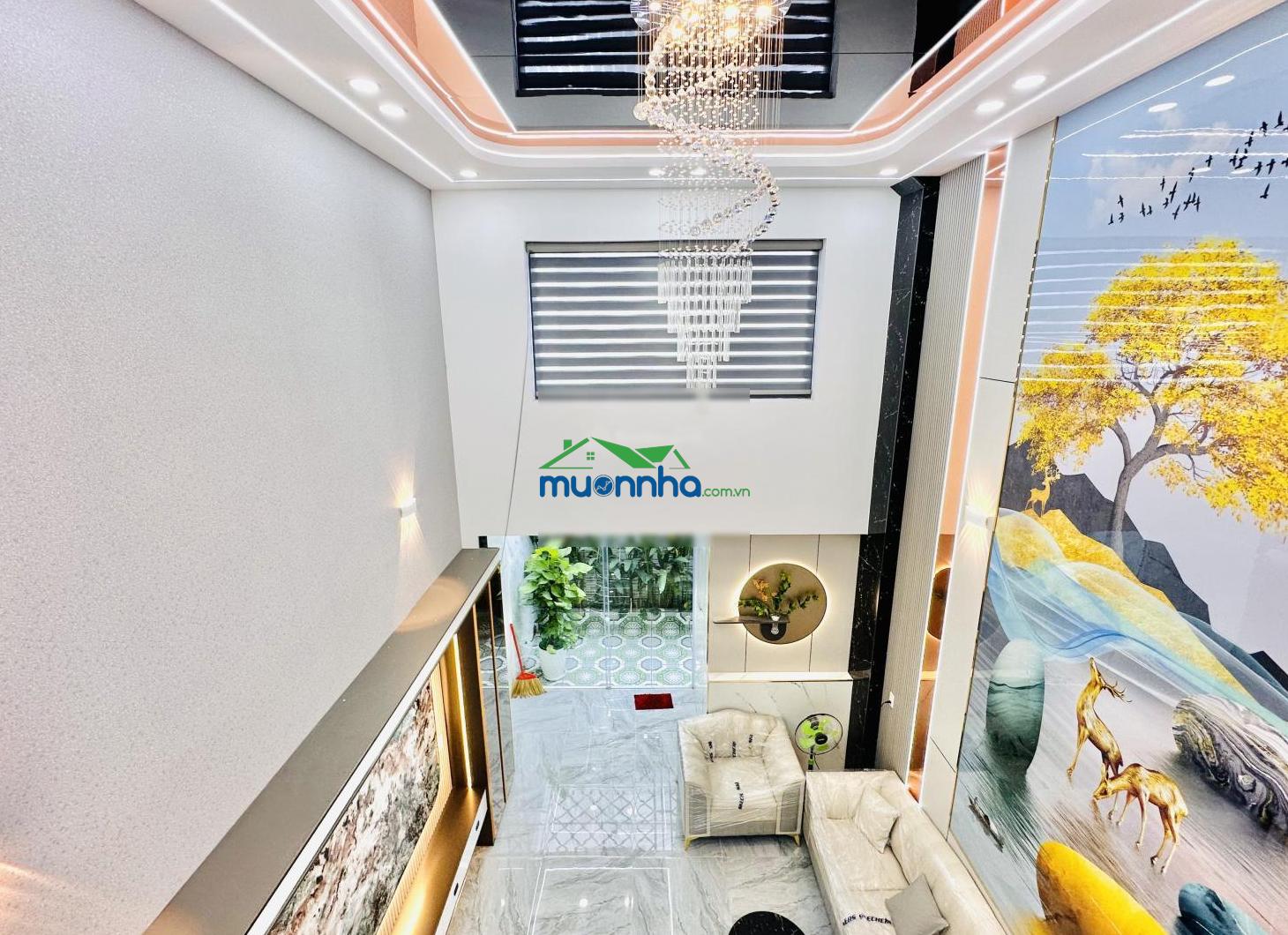 Giảm 800 triệu, bán cặp nhà 4,2m x 20m xây mới 4.5 tầng có ô chờ thang máy hẻm thông thạnh xuân 25