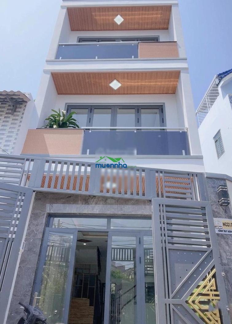 8.98 tỷ, nhà 4 tầng hẻm xe hơi thông phạm thế hiển quận 8, ngang 4.35m