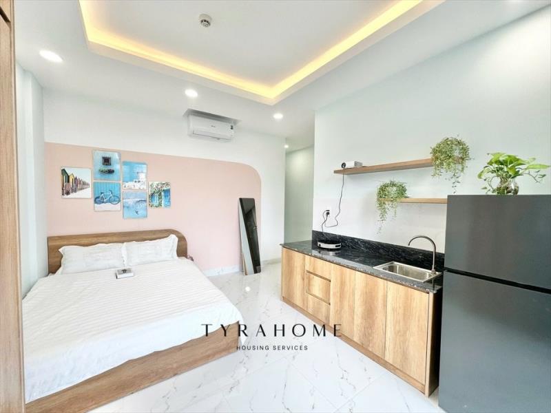 Nguyễn xí, bình thạnh – studio ban công full nội thất gần vincom landmark 81, đh hutech, uef - 2