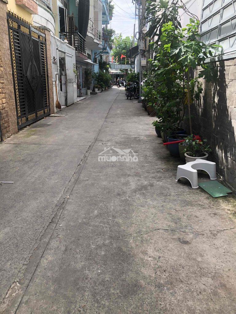 Cho thuê nhà hẻm xe hơi tới nhà đường phạm thế hiển, ( phường 6) qu
