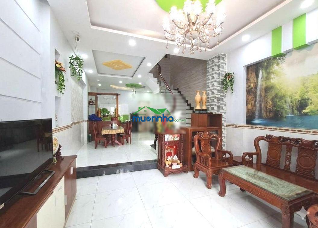 Chủ thiện chí bán gấp giảm liền 1.3 tỉ nhà lê đức thọ 4 tầng btct 88m2(5x17.5) xe tải thông - 8.3t