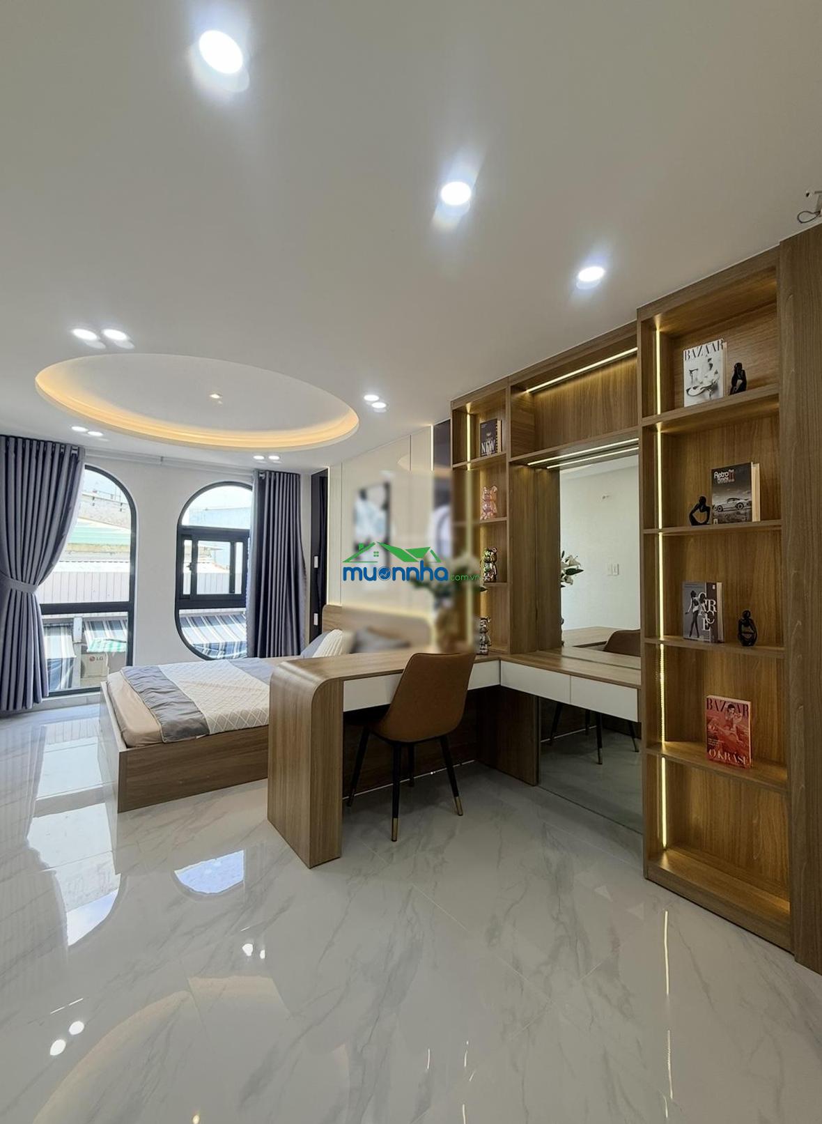 Nhỉnh 6.x t.y nhà mới 5 tầng xây mới 42.5m-nở hậu 5m-full nội thất, vào ở ngay đh công nghiệp -gv - 3